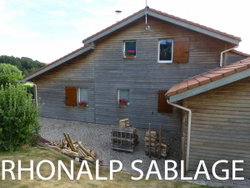 décapage chalet