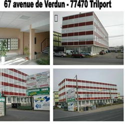 Location bureau belle surface bonne exposition Trilport Seine et Marne