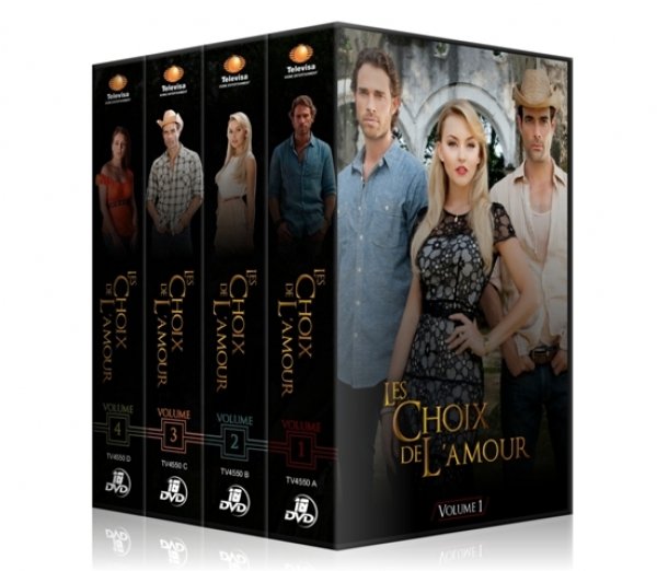 Les Choix l'Amour Coffret DVD [Telenovelas DVD] Puteaux Hauts de Seine