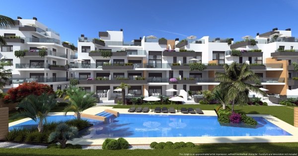 Los dolses villamartin appart terrasse 99 m2 3 ch 2 sdb piscines parking