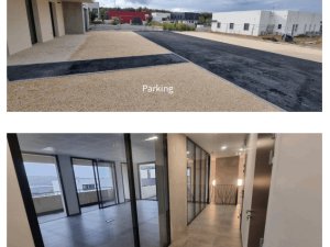 Parking et salle de réunion