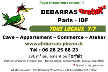 debarras Paris 78 91 92 93 94 95