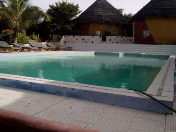 Fonds commerce Hôtel pieds dans l&#039;eau warang Saly Portudal Sénégal
