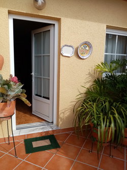 entré principal par la terrasse