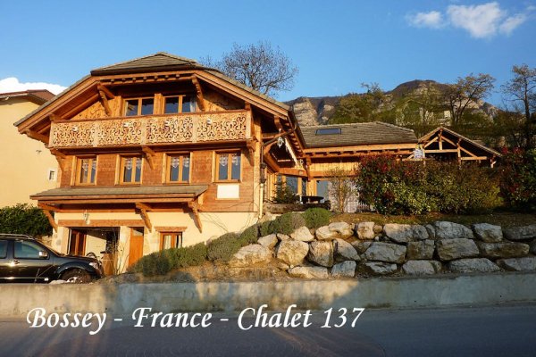 Location Bossey 1 magnifique chalet Haute Savoie