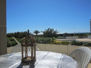 Location Appartement Cap d&#039;Agde Rochelongue face mer Hérault