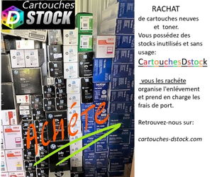 RACHAT CARTOUCHES D&#039;ENCRE TONER NEUFS Chartres Eure et Loir