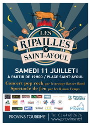 Affiche Ripailles de Saint-Ayoul 2026 - Mairie de Provins